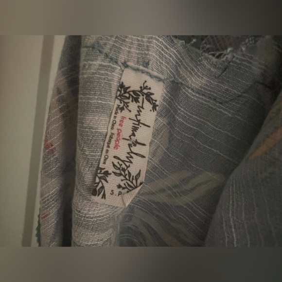 Free People Lace Trim Top - Picture 4 of 5